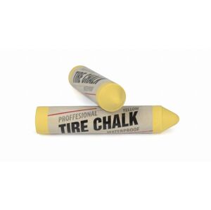PROFI tyre marker chalk, yellow, thick, 17 mm