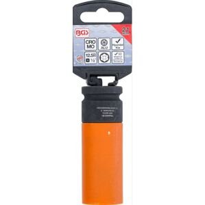Impact socket 1/2” for BGS alloy wheels for Hyundai i30, Tucson and Kia 21 mm