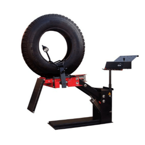 Pneumatic spreader - truck tyre repair station