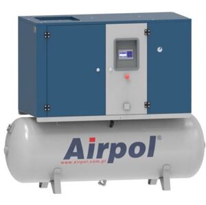 Screw compressor AIRPOL model KT5 10 bar with dryer