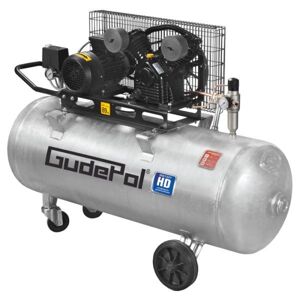 Piston compressor HD 200 l, 10 bar, 3 kW, 400 V