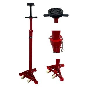 SCREW JACK MECHANICAL SUPPORT 750KG STAND WITH WHEELS INVENTO