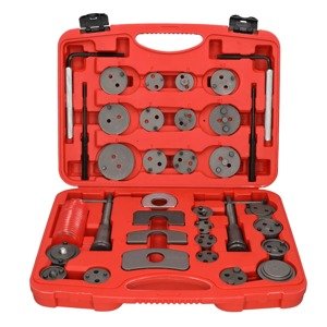 Brake piston reset tool set, 35 pcs.