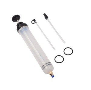 Fluid syringe extractor with extension hose 500 ml