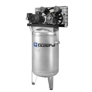 Piston compressor GUDEPOL 270 l, 15 bar, 4 kW, 400 V