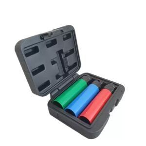 Zestaw extra długich nasadek udarowych 1/2" - 17, 19, 21 mm do felg alu