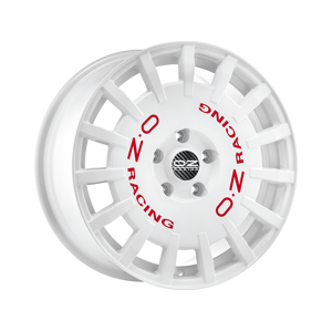 Oz Rally Racing W 7x17 4x98 ET35 RACE WHITE RED LETTERING