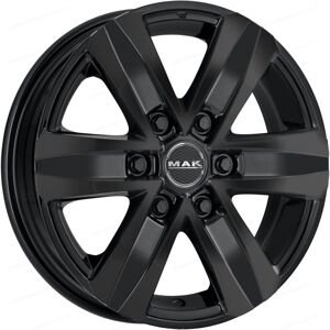 Mak STONE6 farba: GLOSS BLACK 7.5x17 6x114.3 ET30 GLOSS BLACK