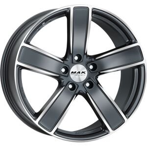 Mak TURISMO-D-FF FARBA: GUN MET-MIRROR FACE 11.5x21 5x130 ET58 GUN MET-MIRROR FACE
