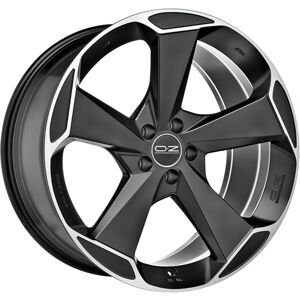 Oz Aspen HLT MBDC 10.5x20 5x114.3 ET47 MATT BLACK DIAMOND CUT