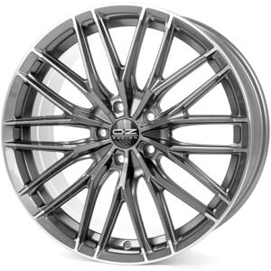 Oz Gran Turismo HLT SGDL 8.5x20 5x112 ET40 STAR GRAPHITE DIAMOND LIP