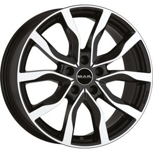 Mak QVATTRO 8.5x21 5x112 ET33 BLACK MIRROR