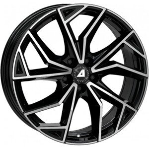 Alutec ADX2 9.5x22 5x120 ET42 diamant-schwarz frontpoliert