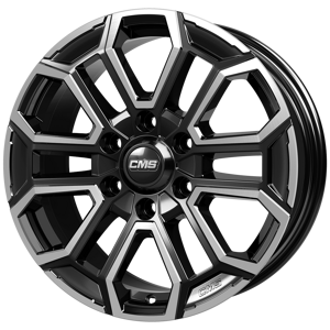 Cms C35 8x18 6x114.3 ET45 lesteny cierny leskly