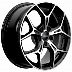 Mak EPICA 8x19 5x114.3 ET35 BLACK MIRROR