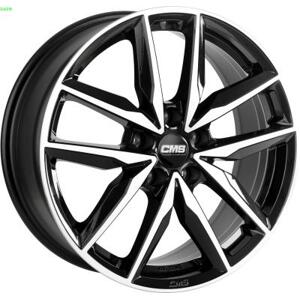 Cms C28 7x17 5x112 ET46 lesteny cierny leskly